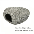 Cichlid Stone Aquarium Fish Tank Pond Ornament Decoration Shrimp Breeding Rock Cave Ceramic Stones Akvaryum