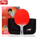 DHS table tennis rackets 6-star with hurricane 8 and tinarc rubber 6002/6006 add bag set ping pong bat tenis de mesa
