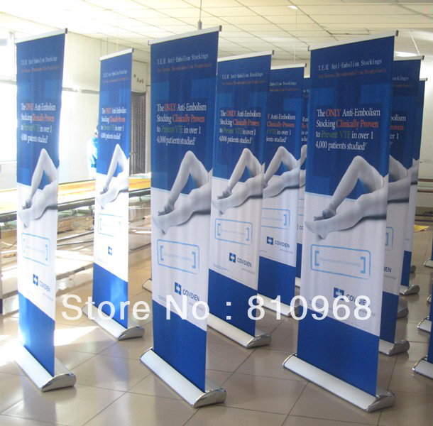 Roll Up / Pull Up Banner Stands | Retractable Banner Stand Displays (free printing)