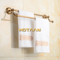Antique Brass Bathroom towel holder,Double towel bar, towel rack solid brass towel rack 30/40/45/50/60cm YT-12298