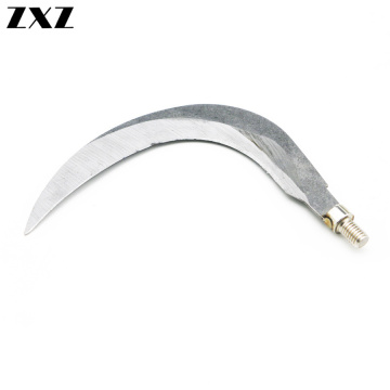 Outdoor Water Grass Cutter Fishing Tackle Knife Stainless Steel 8mm Screw Sickle Plants Cutting Remove Blade Remover Tools T4