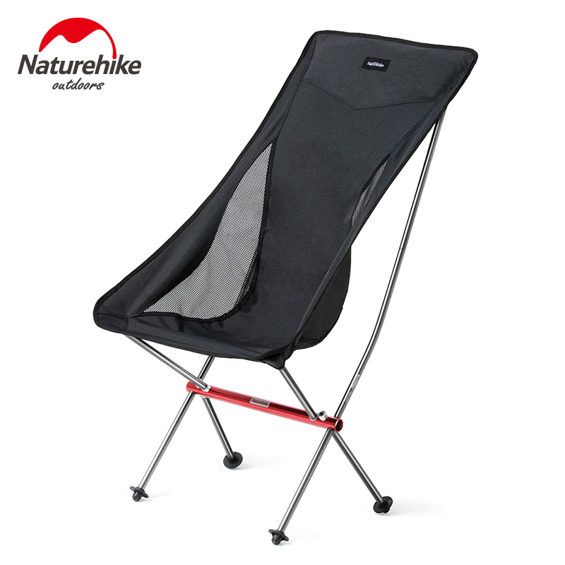 Naturehike Camping Fishing Chair Ultralight 1.28kg Portable Foldable Outdoor Chair Wear-resisting Hiking Beach Picnic Equipment