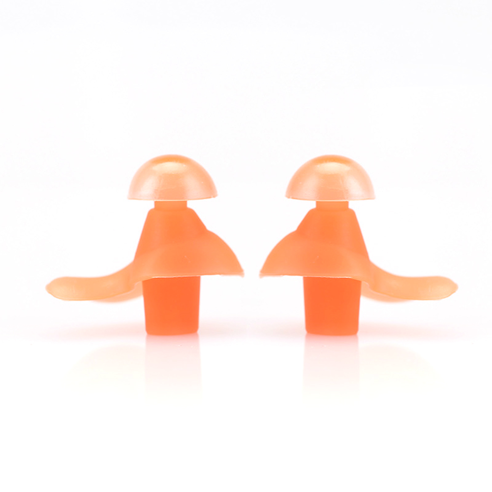Ustproof And Waterproof Silicone Earplugs Anti-Noise Reduction Hearing And Waterproof Swimming Earplugs