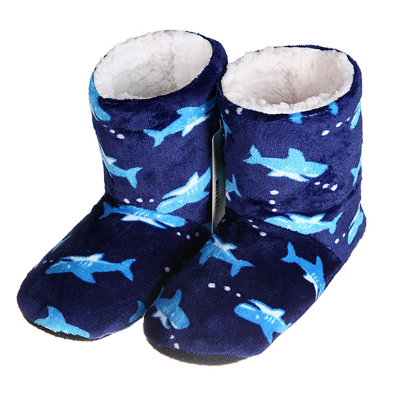 Mntrerm 2020 Winter Warm Long tube Home Slippers Women Animal Picture Cotton Slipper Shoes Soft Bottom Indoor Plush Slippers New
