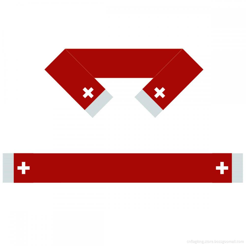 Switzerland Scarf Flag Football Team Scarf Soccer Fans Scarf 15*150cm