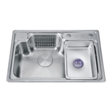 Top mount multifunction large kitchen sink