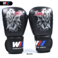 8oz 1 Pair Boxing Gloves PU Taekwondo Training Gloves Muay Thai Sparring Punching Kickboxing Gloves for 12-15 Years Old