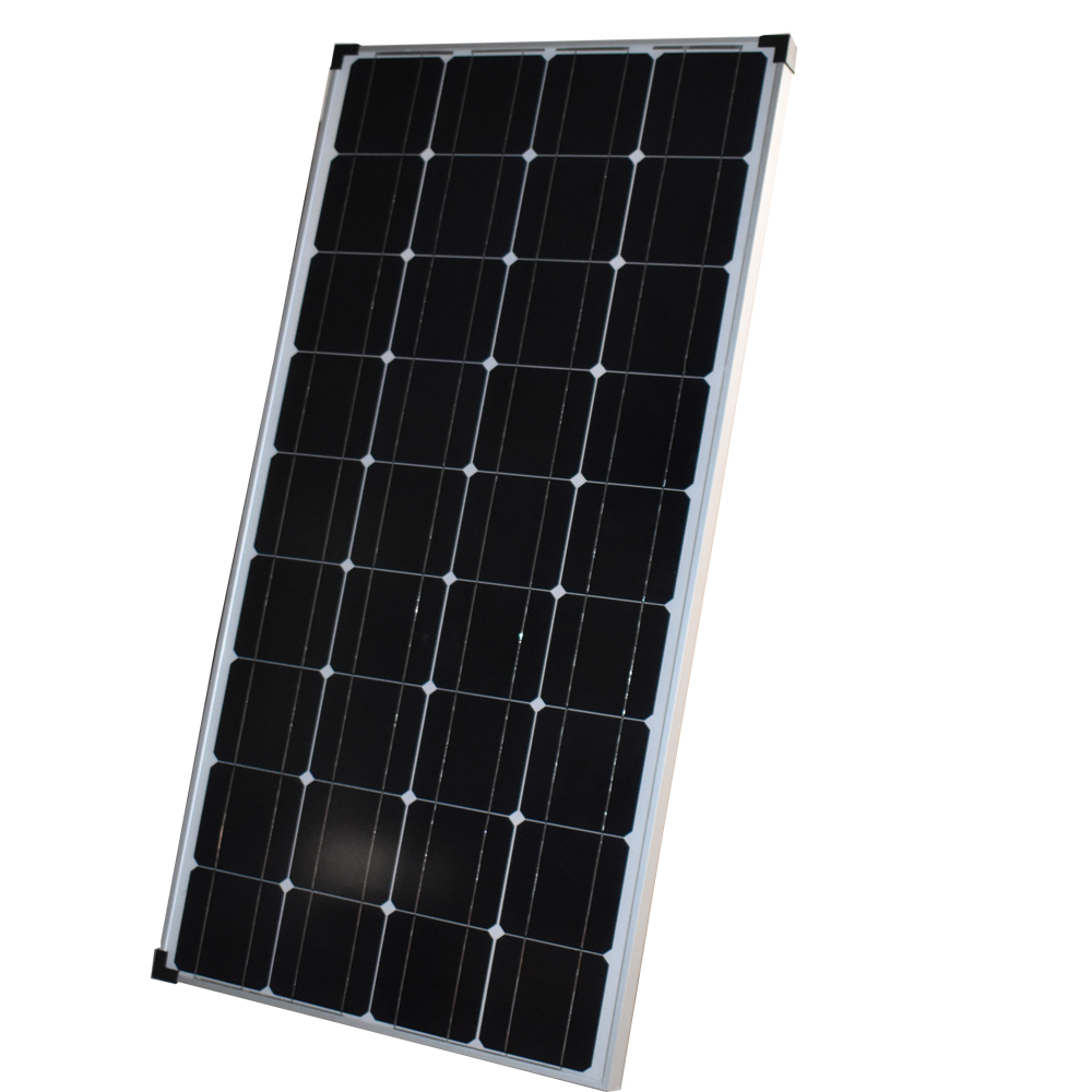 Glass Solar panel 200W 300W 400W 100W Rigid Solid Panel Solar Monocrystalline PV Photovoltaic 12V 24V Battery Charger