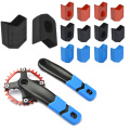 1 Pair MTB Crank Covers Silicone Bicycle Crankset Protector Cycling Equipment Bicycle Crank Chainwheel Accessories