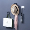 Retro Wood Key Holder Wall Mount Hooks Keys Shape Storage Rack Hanger Decor Hanging Gifts Home Entrance Door Wall Organizer