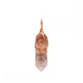 Quartz Crystal-Rose Gold Wire