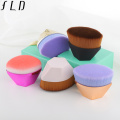 FLD 1Pcs 14 Colors Premium Foundation Brush Powder Face Makeup Brush Cosmetic Tools Kit High Quality Portable Beauty Essential