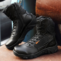 2020 New Winter Autumn Men Military Boots High Quality Force Desert Combat Ankle Boats Army Work Shoes Leather Snow Boots
