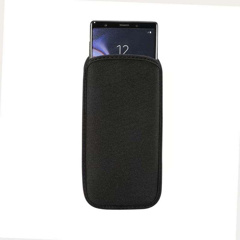 black Universal mobile phone pouch case,Smartphone Neoprene soft cover shockproof for Google for Huawei for ZTE bag