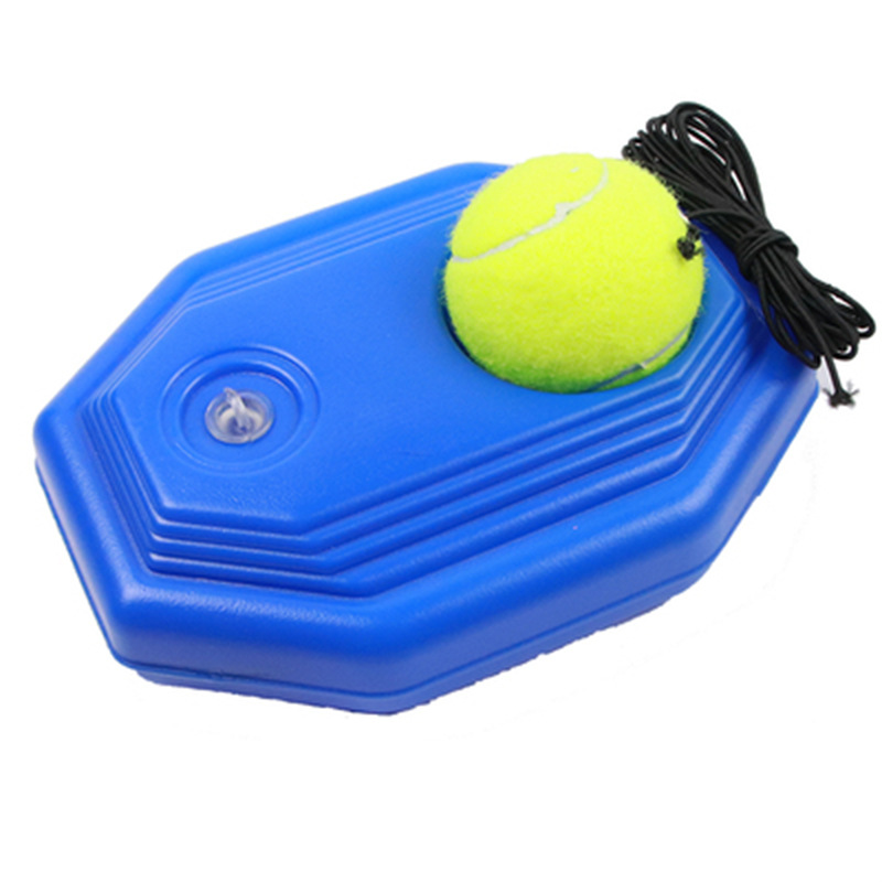 Tennis Self-learning Rebound Device Sparsring Device with 3 Balls Tennis Training Single Training Device Practice Outdoor Hit