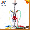 Electronic Cigarette Shisha Nargile Stainless Steel for Loung Bar Red Hookah