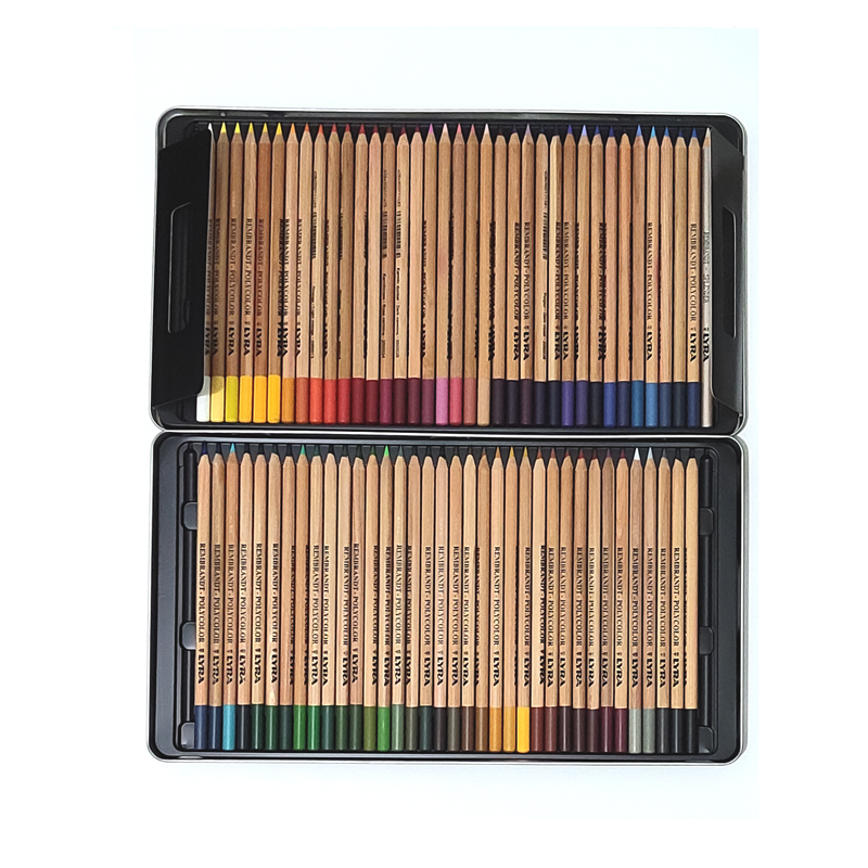 LYRA Oil Color Pencils Set Rembrandt Polycolor Sketch Pencils Crayons Lapices Germany