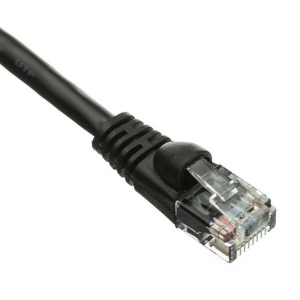 Cat6A Black Ethernet Patch Cable