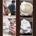 DIY Replica 3D Hand & Foot Print Mold Powder Gypsum Powder Baby Birthday Gift Handprint Footprint Memorial Plaster Casting Kit