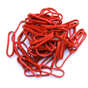 Large Size Red Industrial Strength Rubber Bands