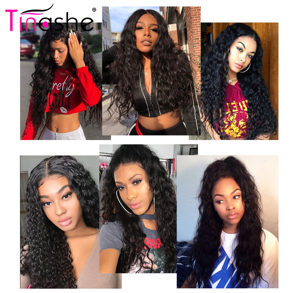 Tinashe Hair Brazilian Water Wave 6x6 Lace Closure Free/Middle Part Natural Color Remy Human Hair Pre Plucked Swiss Lace Closure