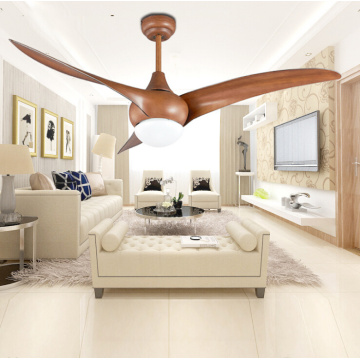 52 inch LED DC 30w village ceiling fans with lights minimalist dining room living room ceiling fan with remote control Lamp