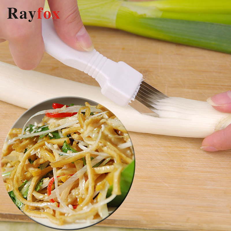 Kitchen Accessories Gadgets Cutter Creative Onion Shredder Slicer Garlic Vegetable Cutter Scallion Slicer Practical Tomato Knife