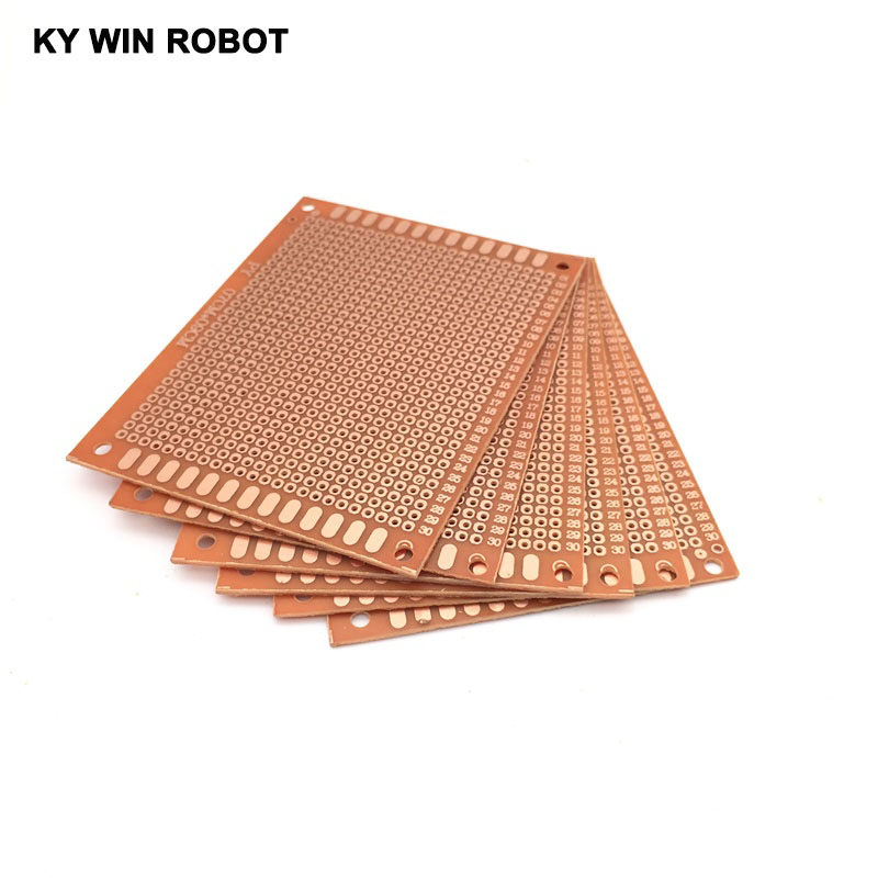 5PCS / LOT DIY paper prototype printed circuit board universal testing matrix circuit board 7 * 9 cm