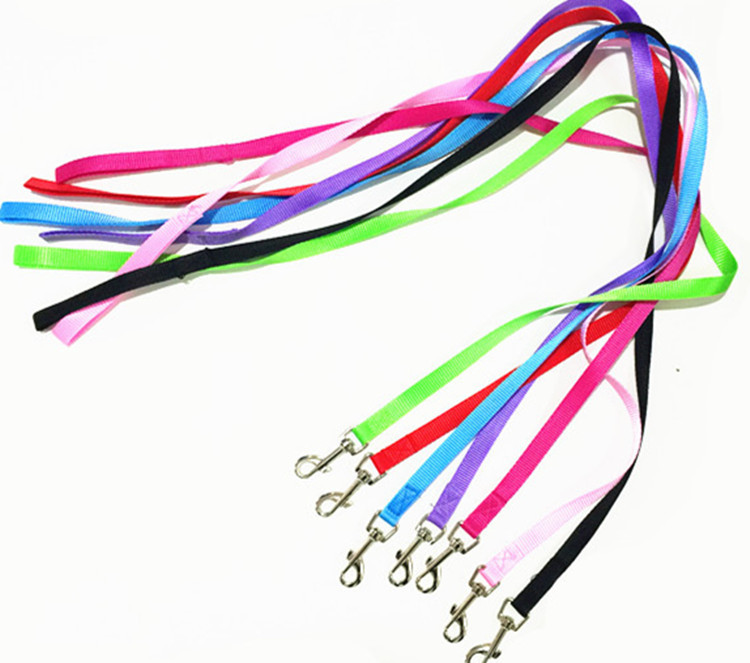 2021 Pets Use Dog Leashes Summer Strong Nylon Leads Rope Cute Small Cats Chihuahua Collar Leashes Outdoor Pet Products Supplier