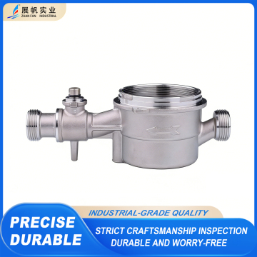Durable Water Meter Housing with Integrated Valve Shell