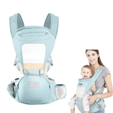 SeckinDogan Baby Carriers Breathable Waist Baby Carrier Safety Odorless Infant Wrap Sling Adjustable Kangaroo Bag