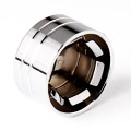 Chrome Edge Cut 7/16" 11.5mm Bolt Cap For Harley Touring Sportster&Motorcycle Parts