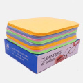 5 pcs/lots High Quality Chamois Glasses Cleaner Phone Screen Cleaning Wipes Eyewear Microfiber Glasses Cleaning Cloth For Lens