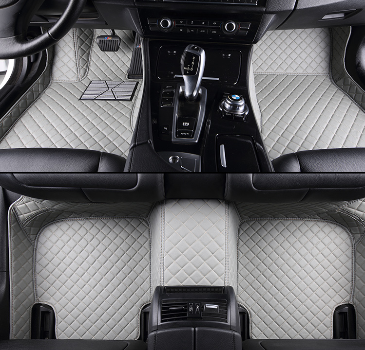 custom car floor mats for hyundai kona leather all models car mats accessories