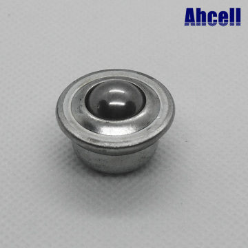 4pcs Mini 12mm steel main ball zinc plated pressed housing ball roller caster small drop in ball transfer units