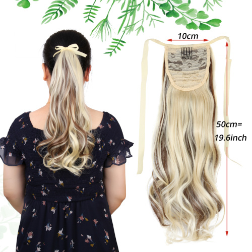 Loose Wave Ombre Synthetic Hair Ponytail Clip-In Hairpiece Supplier, Supply Various Loose Wave Ombre Synthetic Hair Ponytail Clip-In Hairpiece of High Quality