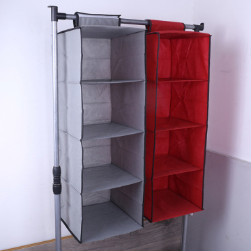 Cotton Closet Wardrobe Cabinet Organizer Hanging Pocket Drawer Clothes Storage Clothing Home Organization Accessories Supplies