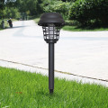 2PCS Mosquito Repellent Killer Lamp Solar Powered Outdoor Garden LED Light Mosquito Pest Bug Zapper outdoor Lighting @A