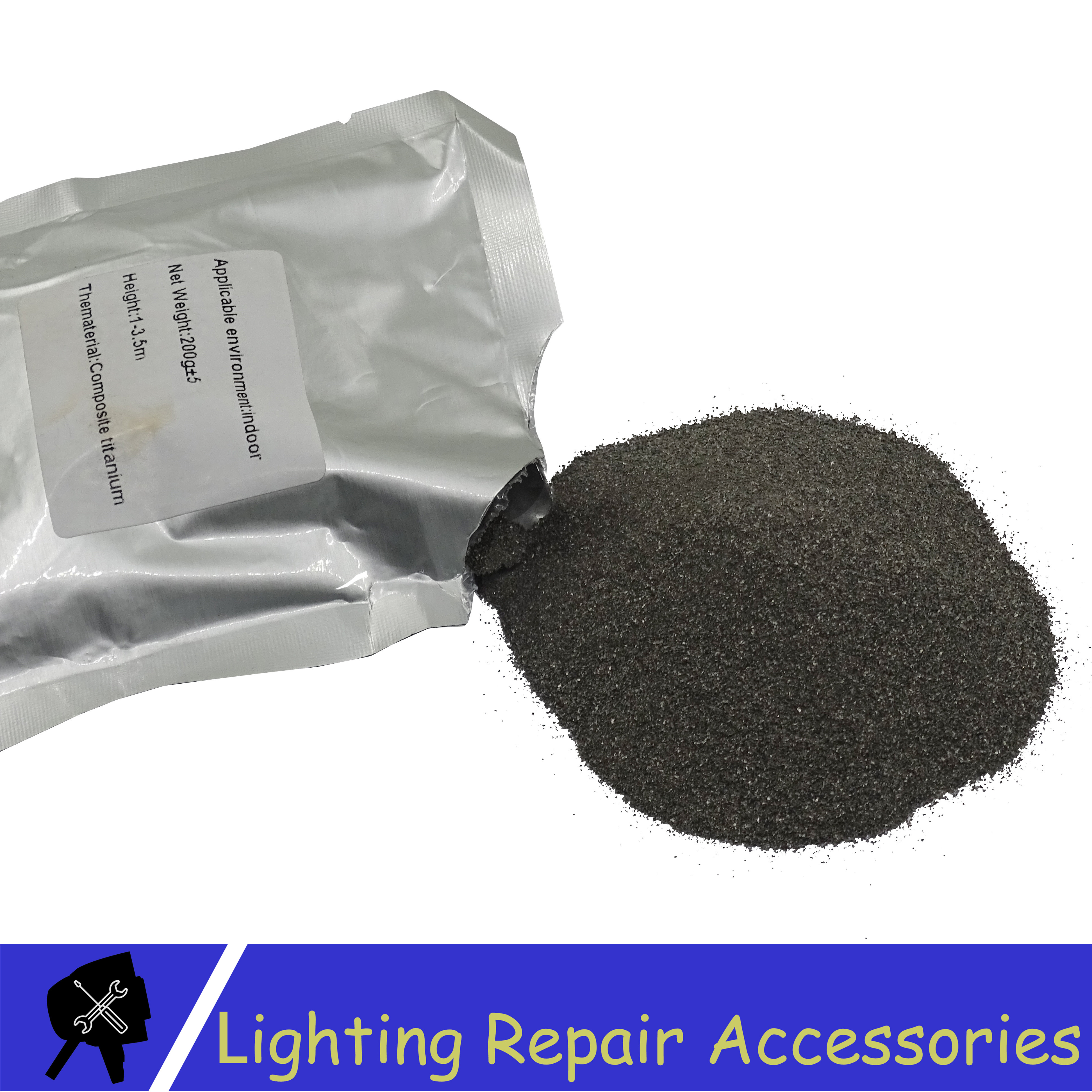 200g/bag Outdoor Indoor Cold Spark Sparkler Metal Titanium Powder For Cold Flame Stage Firework Machine Powder