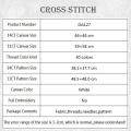 Cats Patterns Counted Cross Stitch Printed Cloth 11CT 14CT DIY Embroidery Fabric Cotton Thread Needle Sets Cross-stitching