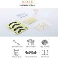 Essentials Nose Ear Hair Removal Unisex Wax Kit Painless Nasal Mens Stick Beans Nostril Wax Easy Removal Waxing E5G8