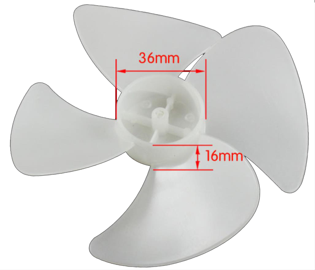 Universal Microwave Oven Parts Fan Blade Cooling Fan Leaf Microwave Motor Cooling Fan Leaf