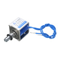 JF-0826B 12V/2A Open Frame Solenoid Reset 10mm Push Pull Type Electronic DC Electromagnet For Vending Textile Machines Mayitr