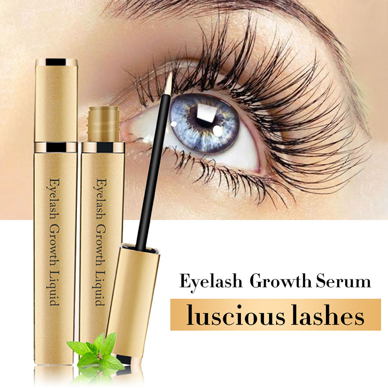Eyelash Growth Serum Liquid Eye Lash Care Eyebrow Enhancer Thick Longer Curling Treatments Moisturizing Nourishing Extension