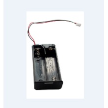 2 Pieces AAA Battery Holders with wire with switch with socket