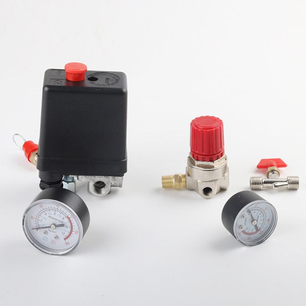 Pressure Switch Air Valve Manifold Compressor Control Regulator Gauges Inflators Auto Parts Maintenance