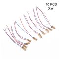 10Pcs 6mm 3V Tube Dot Diode Module Copper Head Mini Pointer Adjustable Equipment X4YD