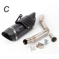 Motorcycle exhaust pipe suitable for TRK 502C big devil 502C modified mid-Link Pipe exhaust pipe