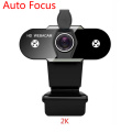 Full HD 2K Webcam For Computer Auto Focus Camera With Micphone Adjustable USB Laptop Webcams For Live Video Conference