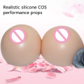 ONEFENG Round Shape Fake Silicone Breast Forms for Cross Dressers Women Small Chest Artificial Boobs 300-1600g/Pair